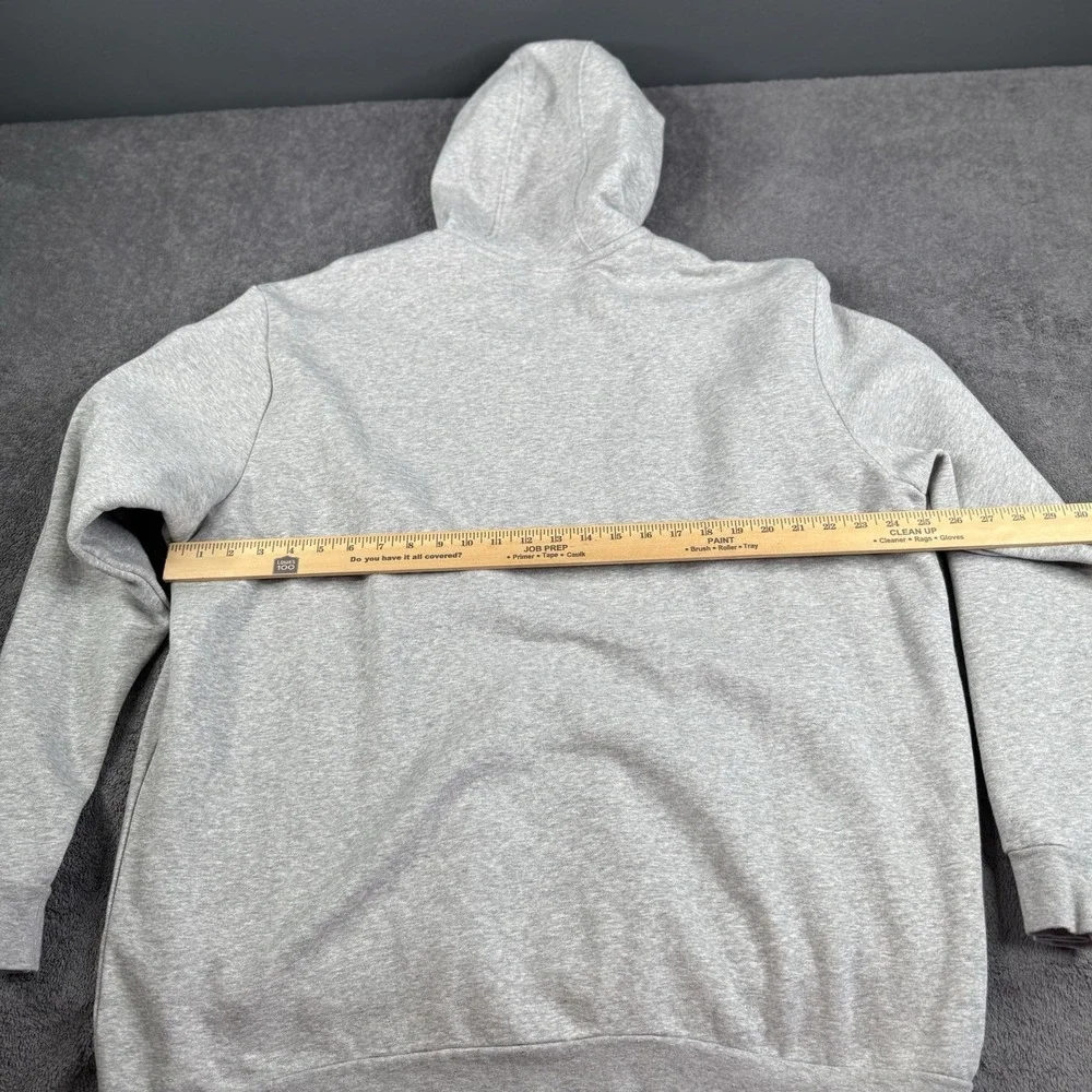 Adidas Sweater Mens Size 2XL Gray Casual Pullover Hoodie Sweatshirt - Picture 7 of 7